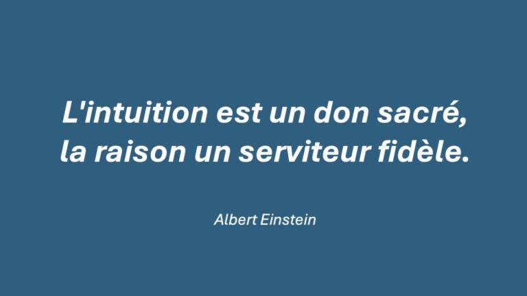 Affiche de l’article Intuition …