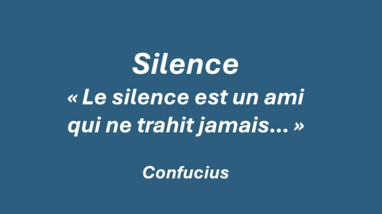 Affiche de l’article Silence