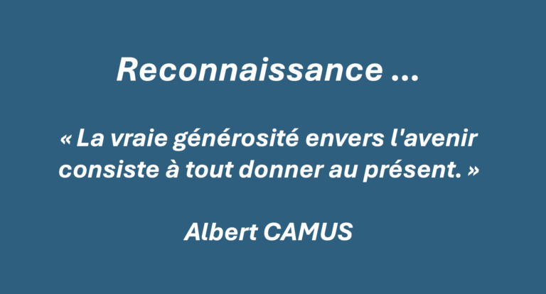 Affiche de l’article Reconnaissance