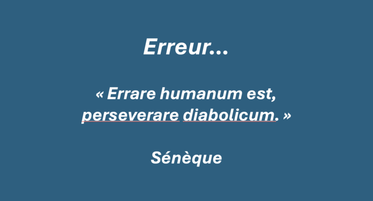 Affiche de l’article Erreur