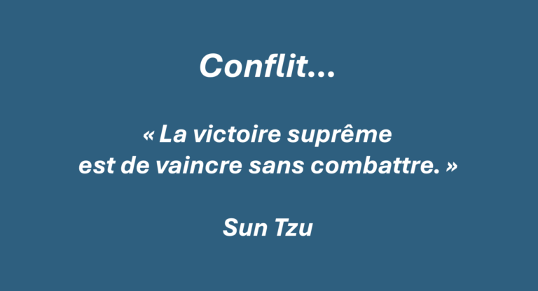 Affiche de l’article Conflit…