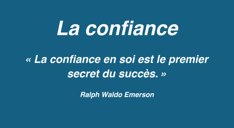 Affiche de l’article La confiance