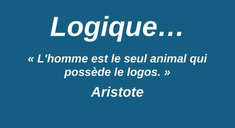 Affiche de l’article Logique
